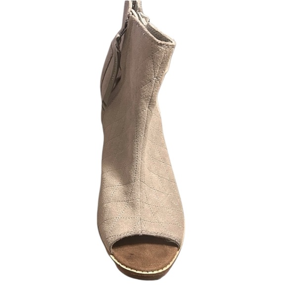TOMS Women's Majorca Booties in Heather Grey Size 11 - Picture 6 of 10
